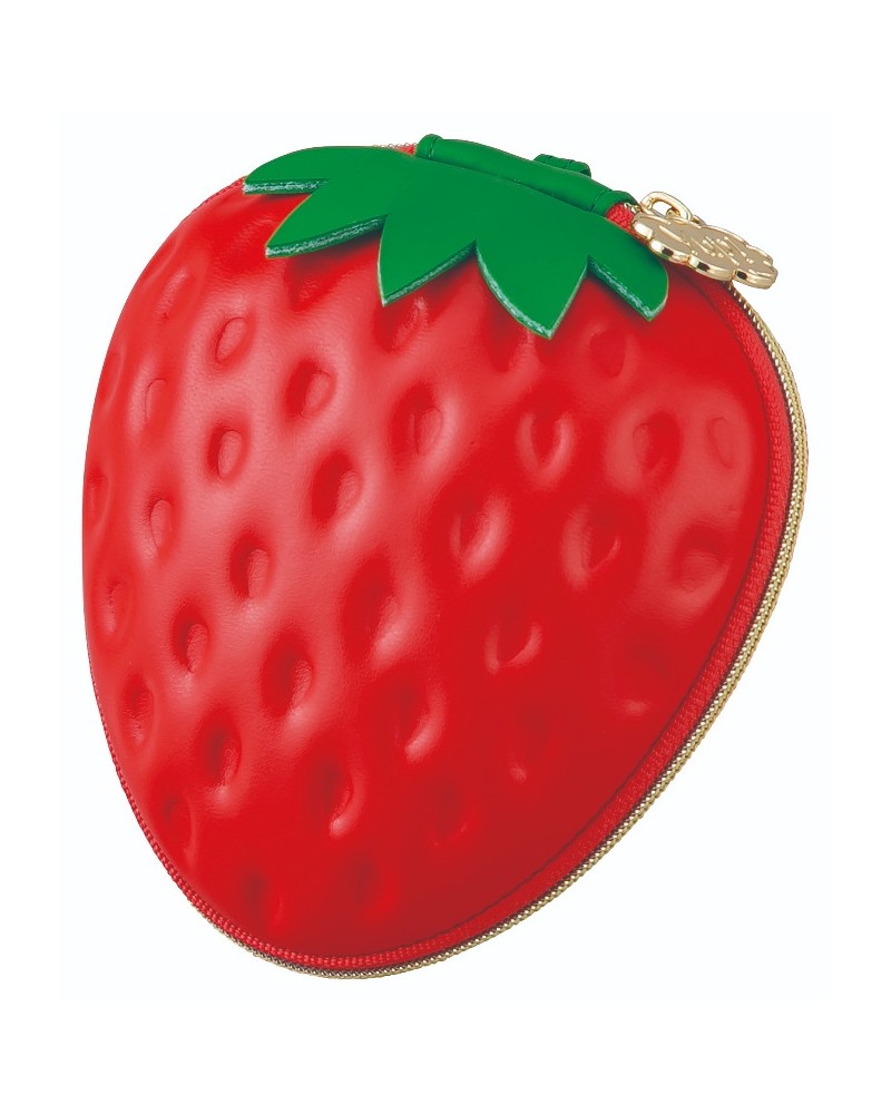 pochette for small goods and cosmetic items, strawberry model