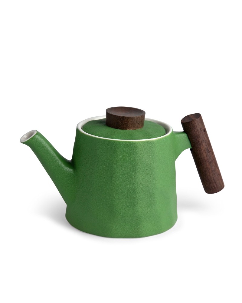 fine porcelain teapot born china green