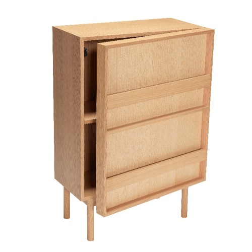 Natural wood furniture with modern design