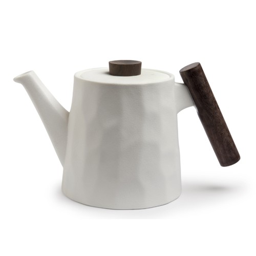 fine porcelain teapot born china white