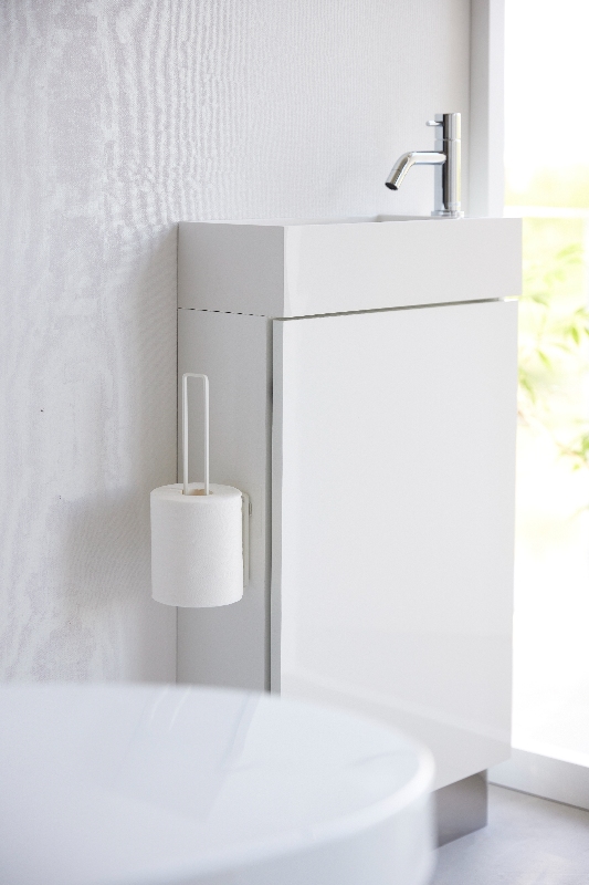 porta carta igienica facile da applicare, rimovibile, per bagno