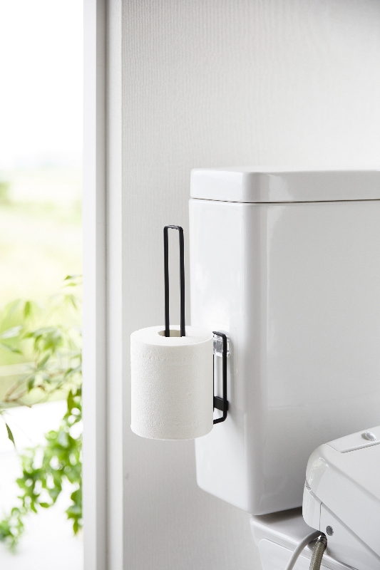 portarotolo carta igienica da parete facile da installare Yamazaki
