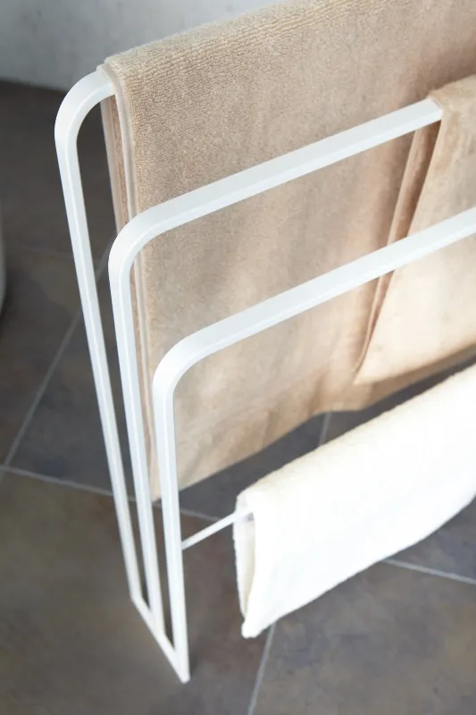 YAMAZAKI 3416 - Soporte magnético para Toallas de Papel, aleación de Acero, Color Blanco