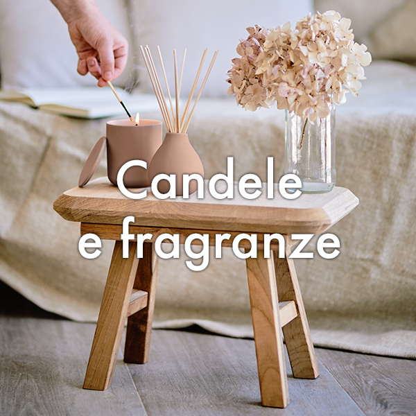 Fragranze e candele naturali: candele profumate artigianali, diffusori e profumatori per la casa